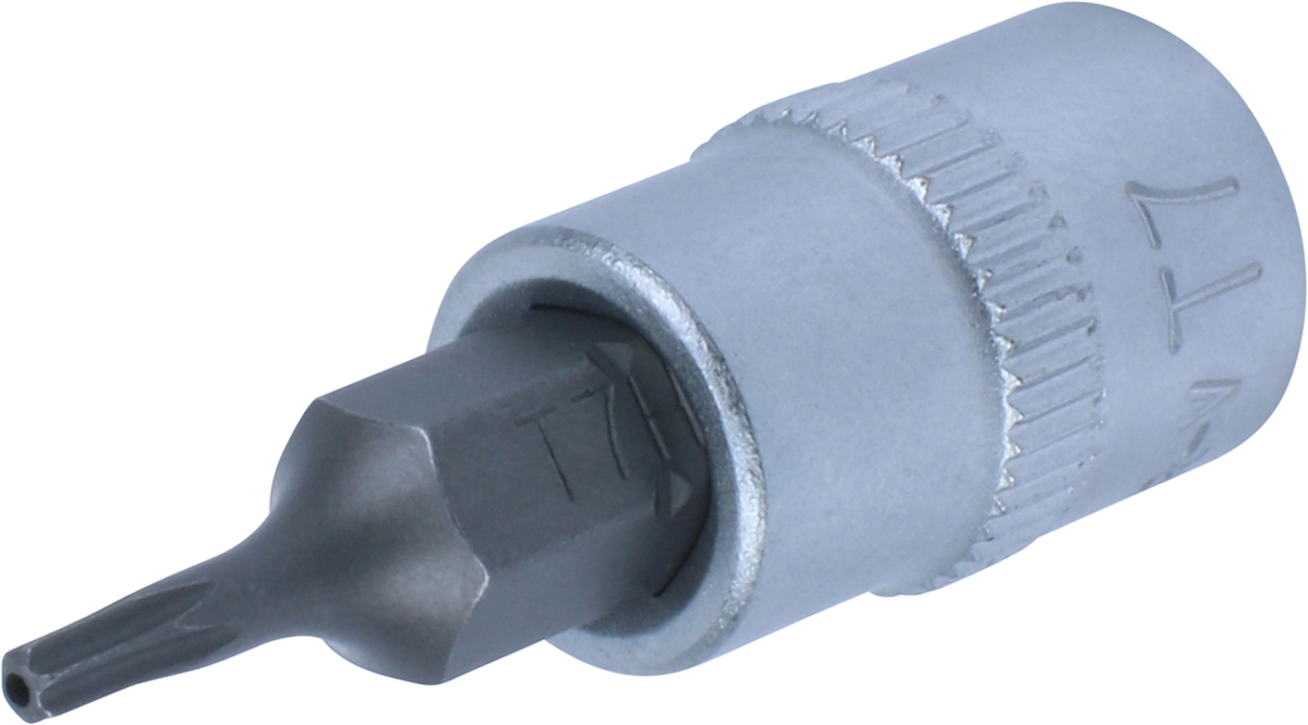 Bussola con inserto Torx c/foro 1/4" T7x37 mm
