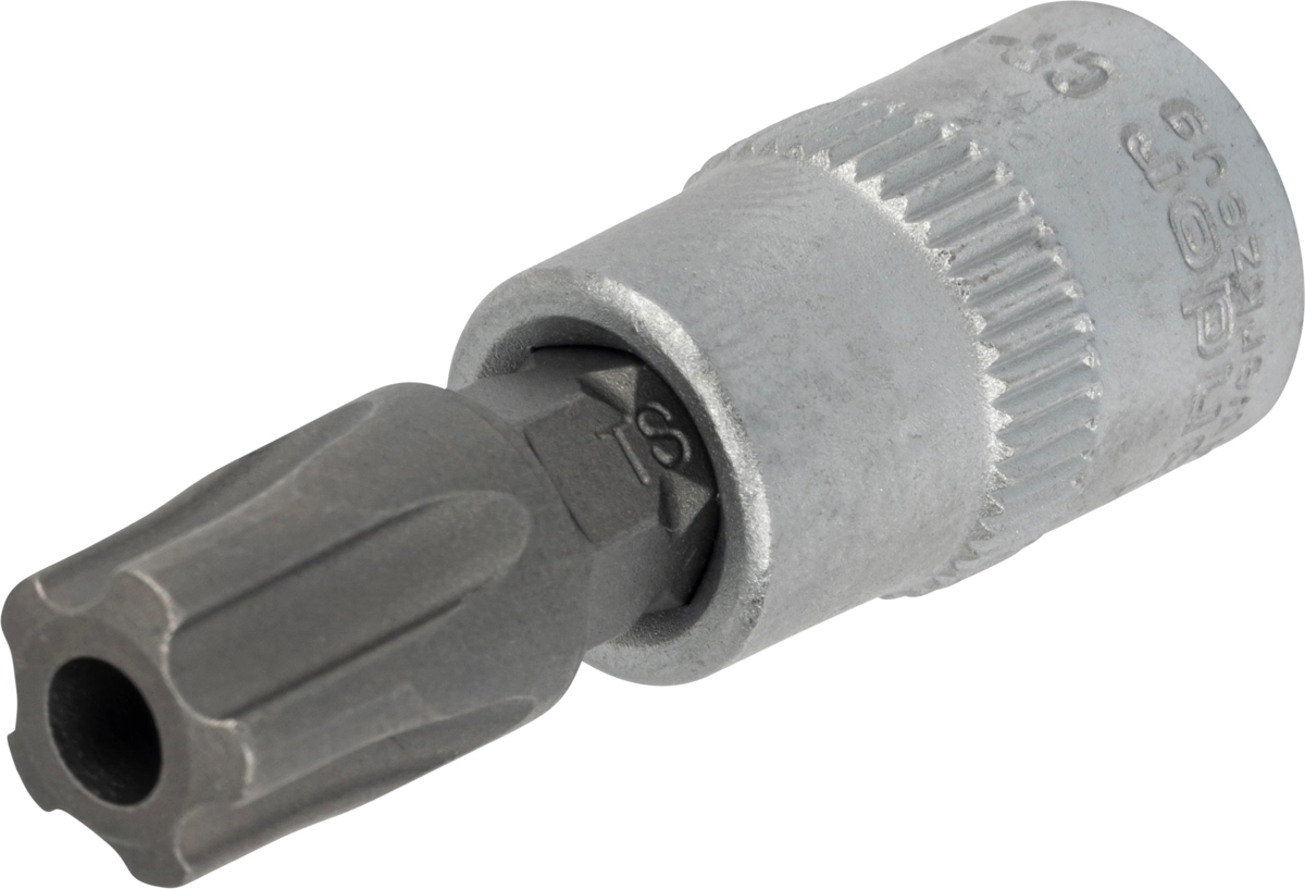 Bit-Stecknuss, 1/4", Fünfstern SLB TS50x37 mm