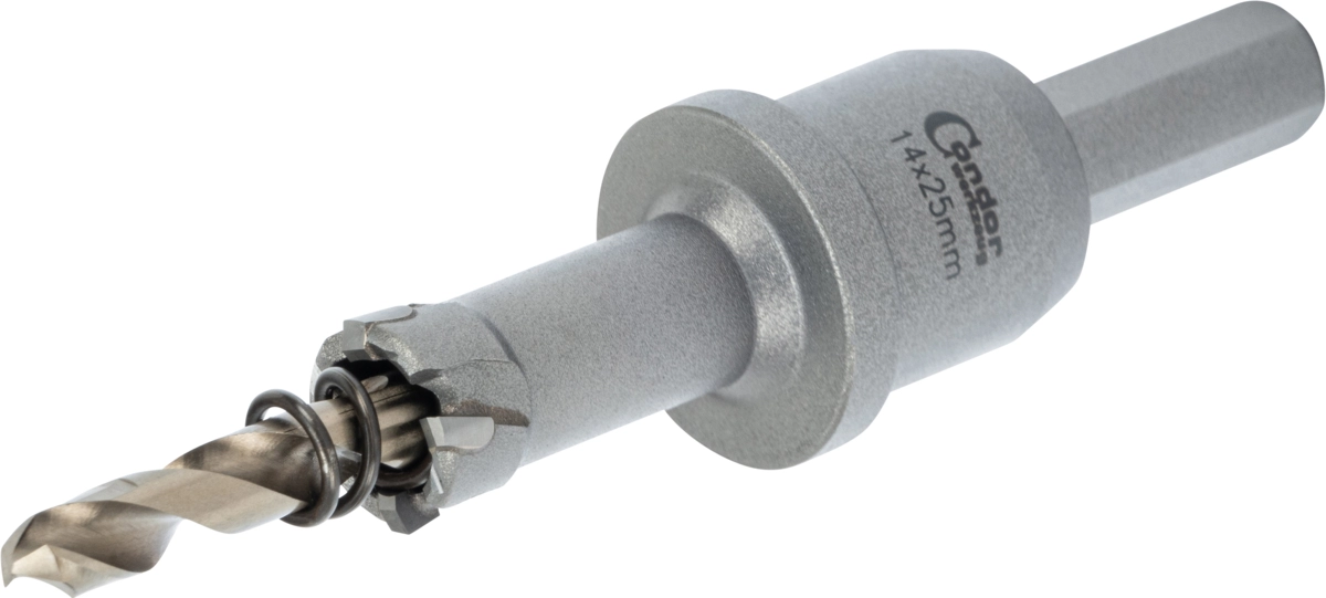 Hartmetall Lochsäge, Flachschnitt, ø 14 mm