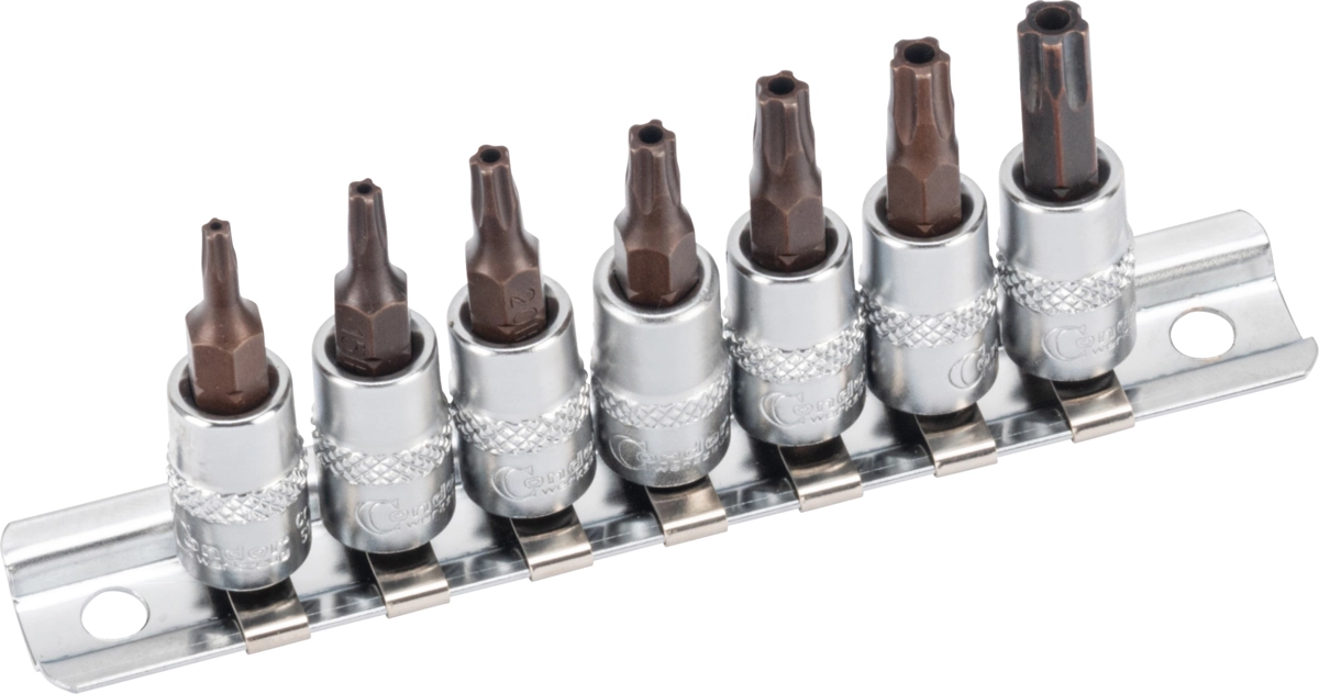 Bit-Stecknüsse, xcess perf., 7-tlg., 1/4", 5-Stern SLB TS10-40