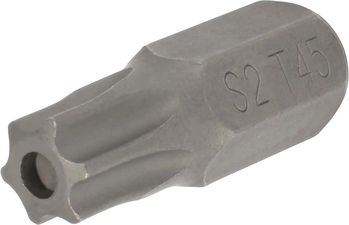 Bit, 10 mm 6-kant, T-Profil SLB T45x30 mm