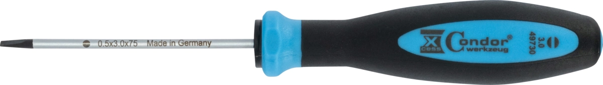 Screwdrivers, Experts, plain slot 3x75 mm