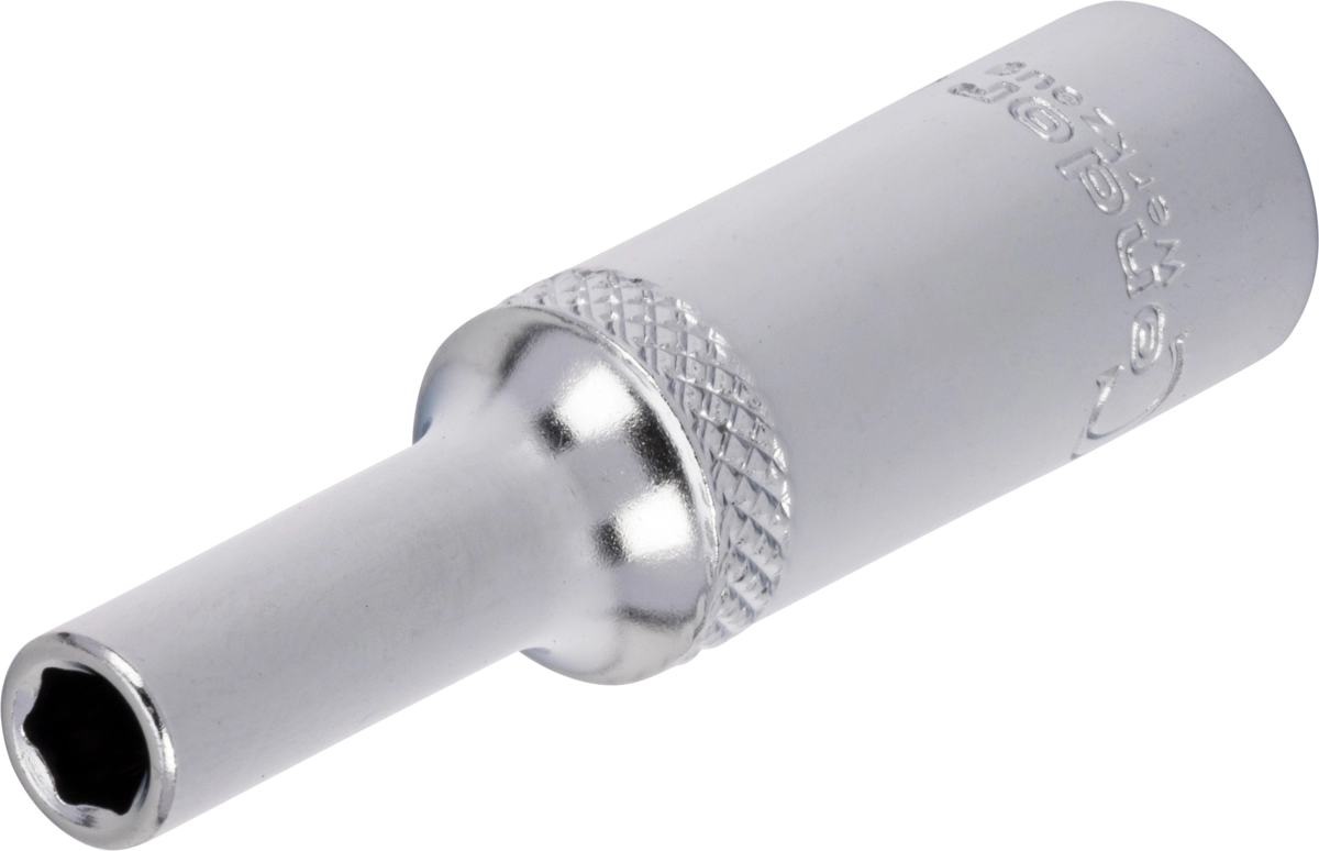 Stecknuss, 1/4", 6-kant 4 mm, tief