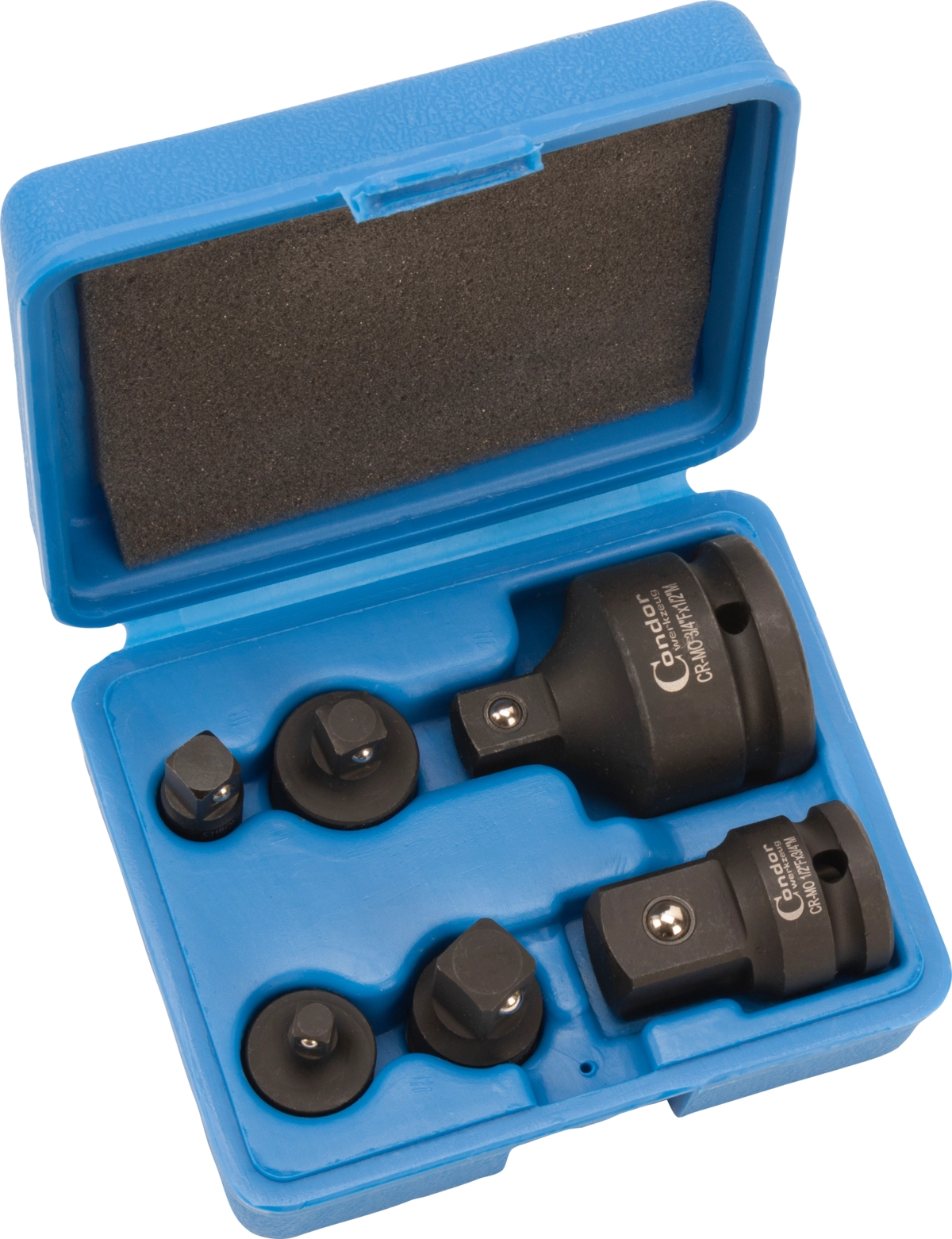 Adaptersatz, 6-tlg., 1/4-3/4" -Antrieb, CrMo