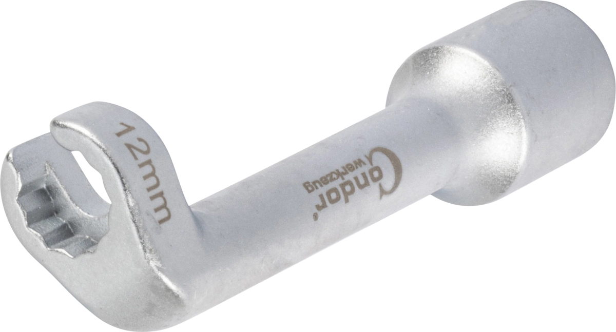 Leitungsschlüssel, 1/2", 12-kant offen 12 mm
