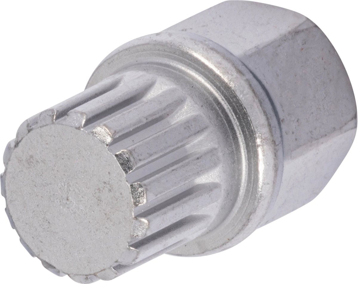 Rim Lock Socket, 17 mm hex, 11/15-pt. (without bore hole)