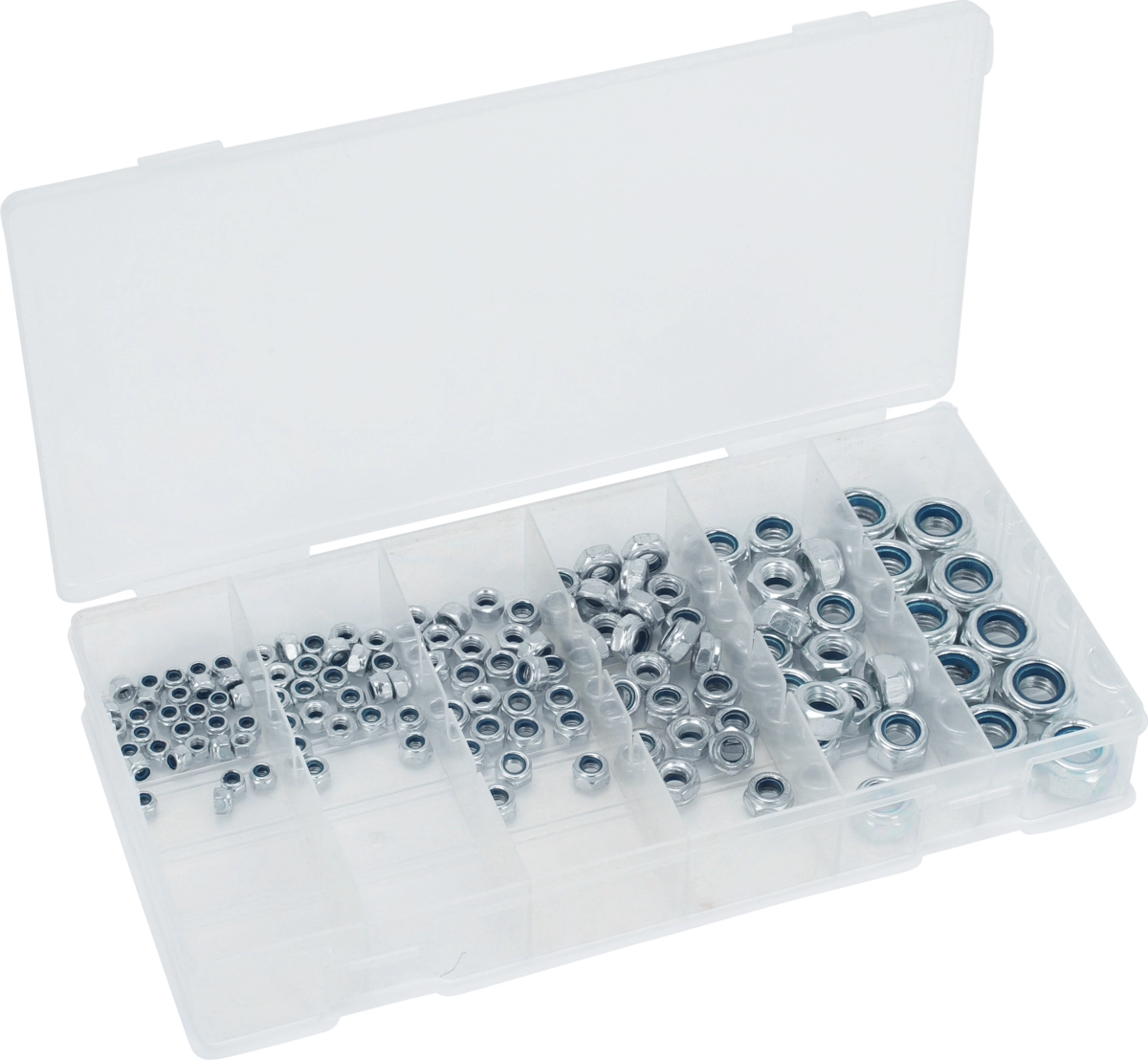 Assortimento 146 dadi autobloccanti