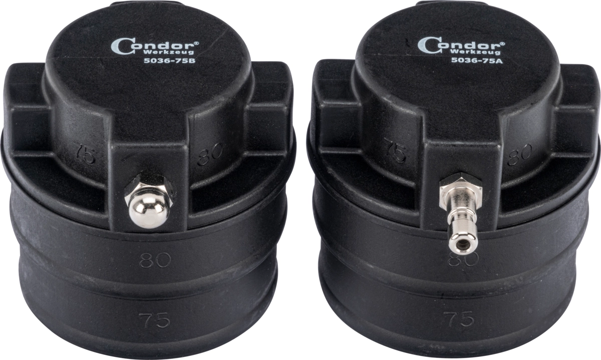 Plug Adaptor Set, 2 pcs., ø 75 + 80 mm