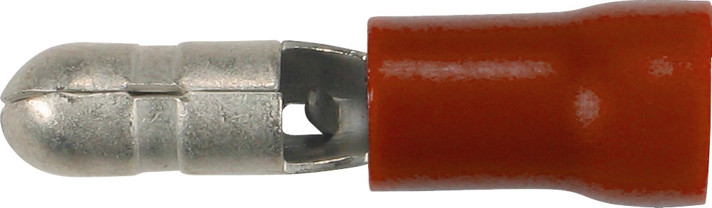 Terminals, 100 pcs., red, 0.5-1.5 mm², ø 4