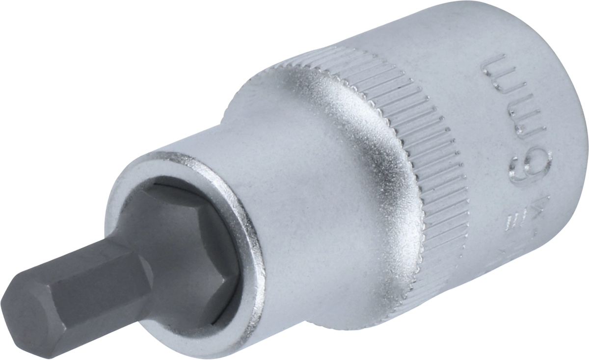 Socket Bit, 1/2", hexagon 6x55 mm