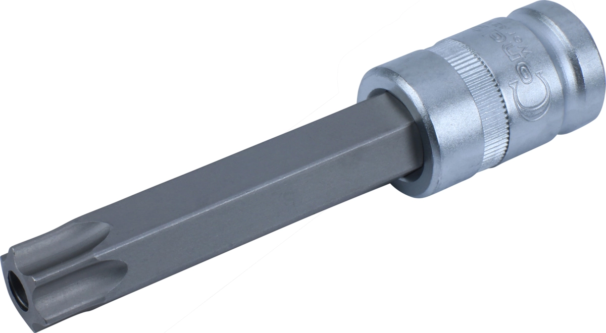 Bussola con inserto Torx c/foro 1/2" T70x100 mm