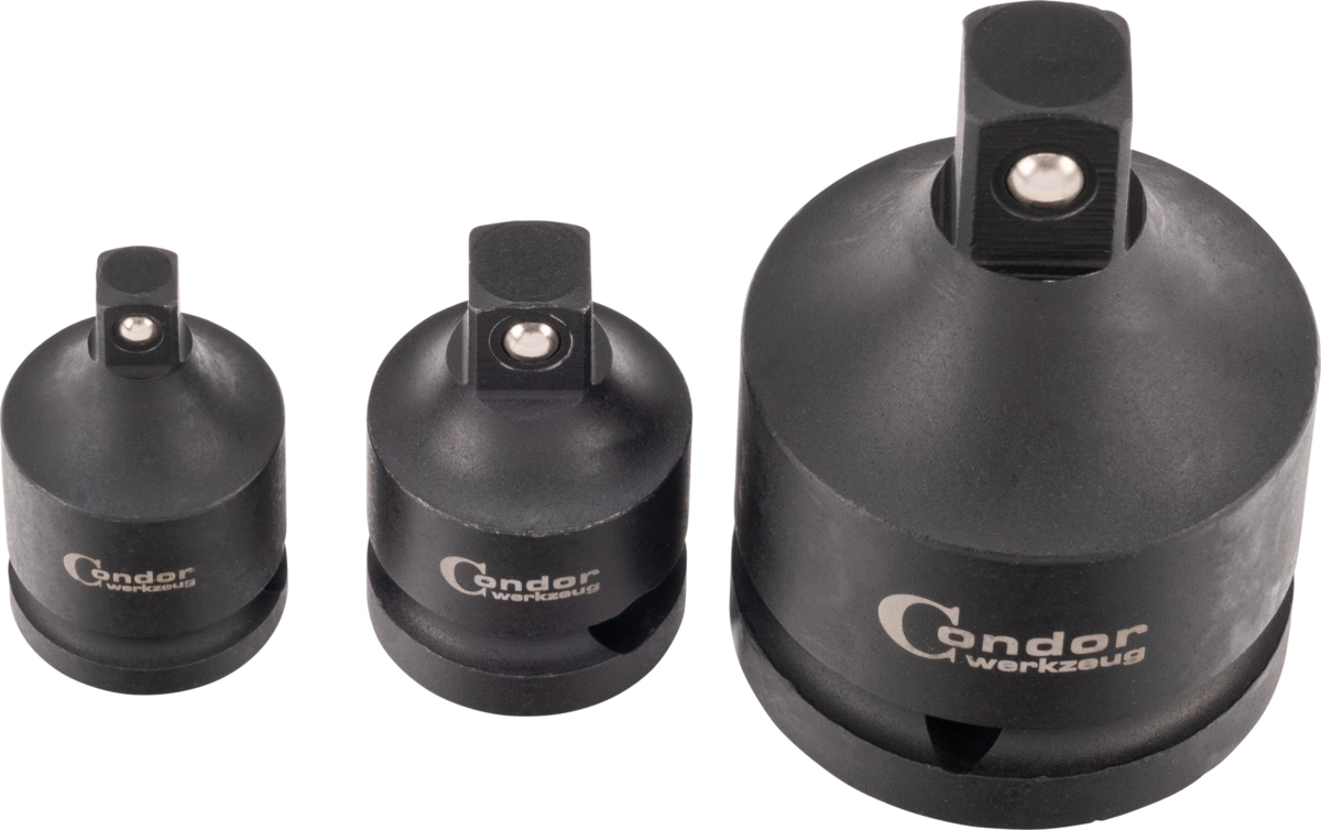 Adaptersatz, 3-tlg. 1/2-3/4" -Antrieb, CrMo
