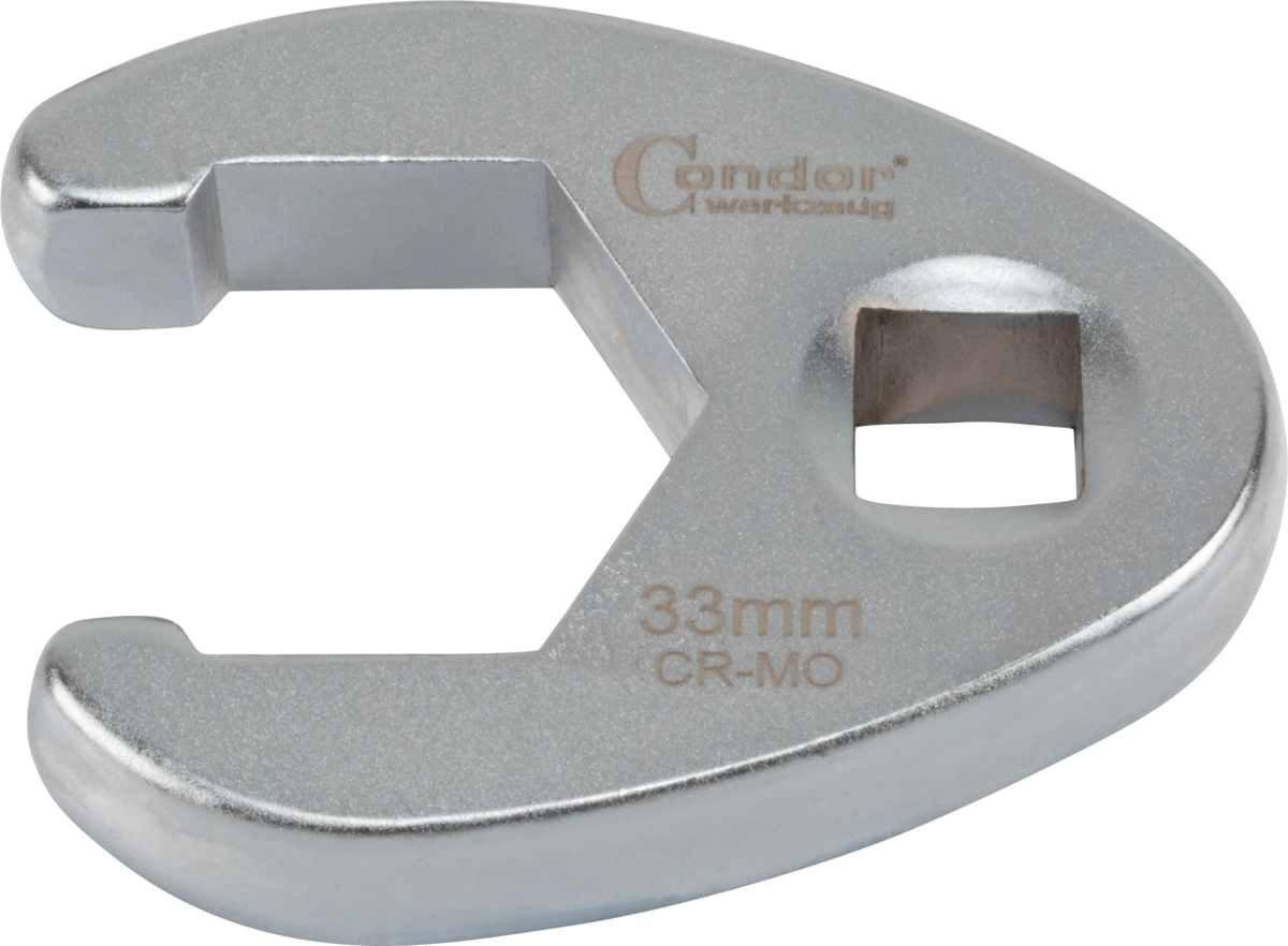 Crow Foot Wrench, 1/2", 33 mm