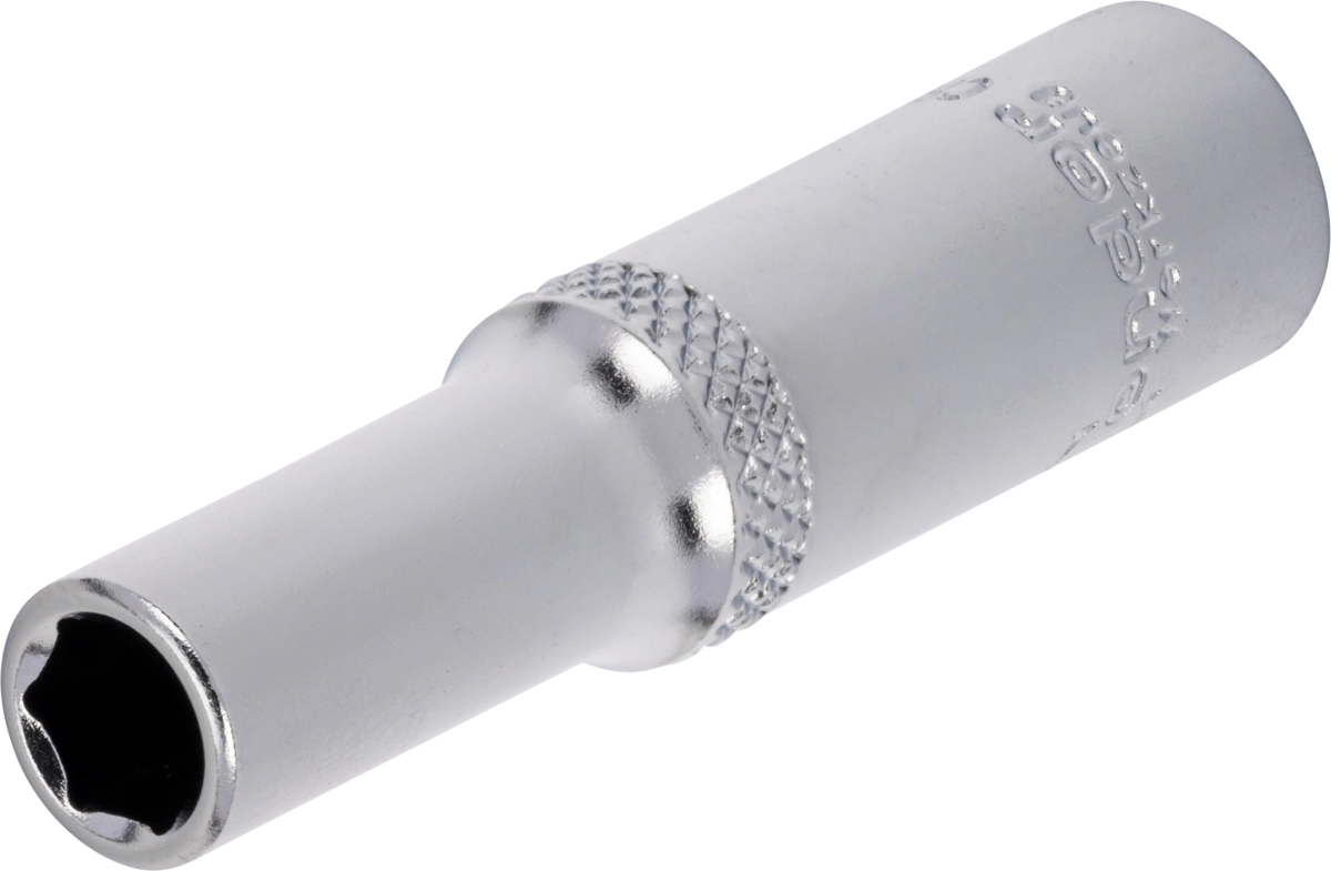 Stecknuss, 1/4", 6-kant 6 mm, tief