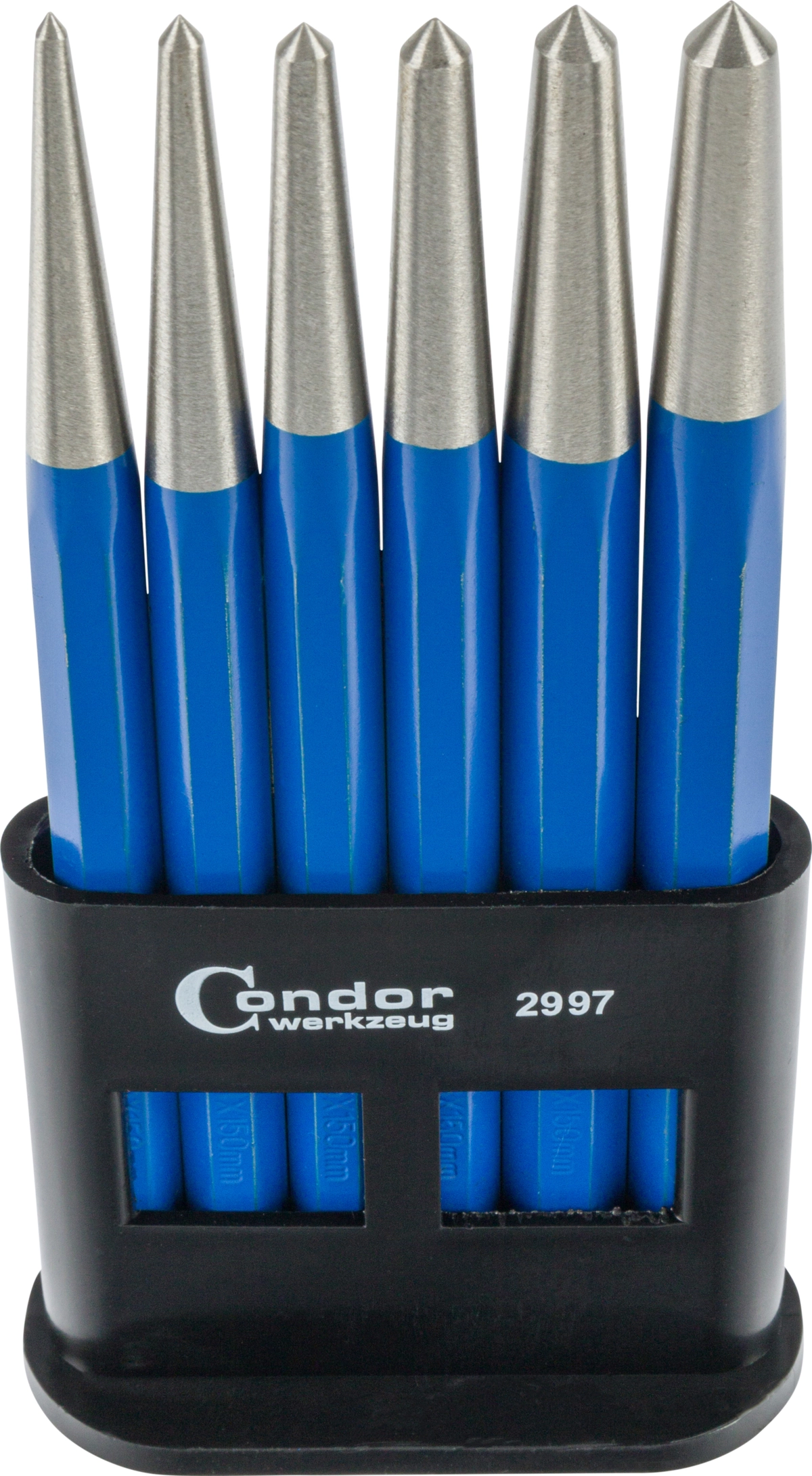 Serie 6 cacciaspine da 3 a 8 mm x 150