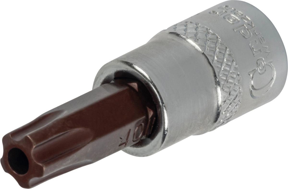 Hylsbit, xcess performance, 1/4", 5-Stjärnig manipuleringssäker TS40x37 mm