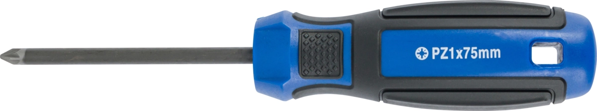 Screwdriver, cross slot PZ1x75 mm