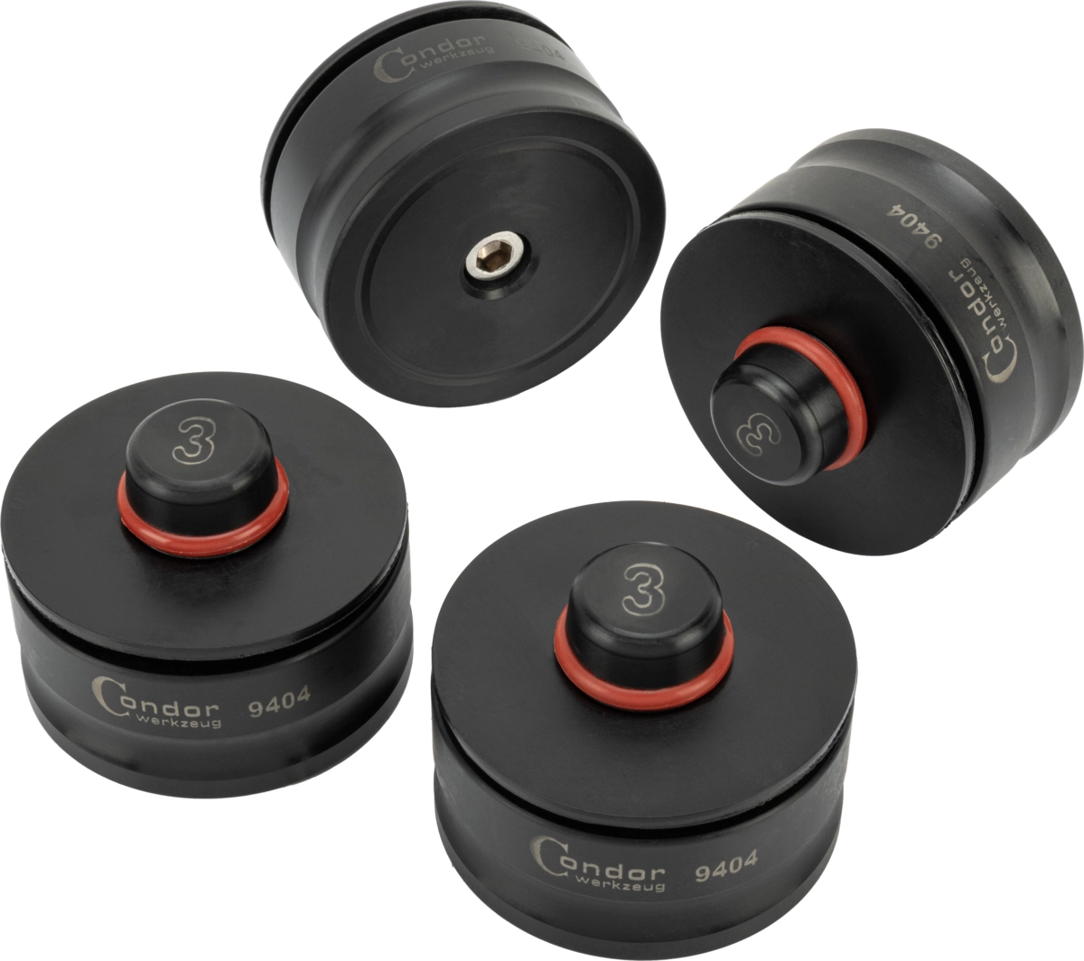 Wagenheber-Aufnahmeadapter-Set, Tesla, 4-tlg.