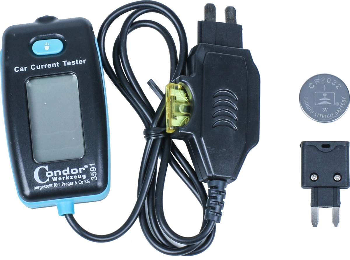 Digital Bilström Testare, för 12V / 24V system