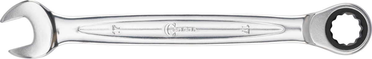 Ratschen-Ring / Gabelschlüssel, xcess performance, 17 mm