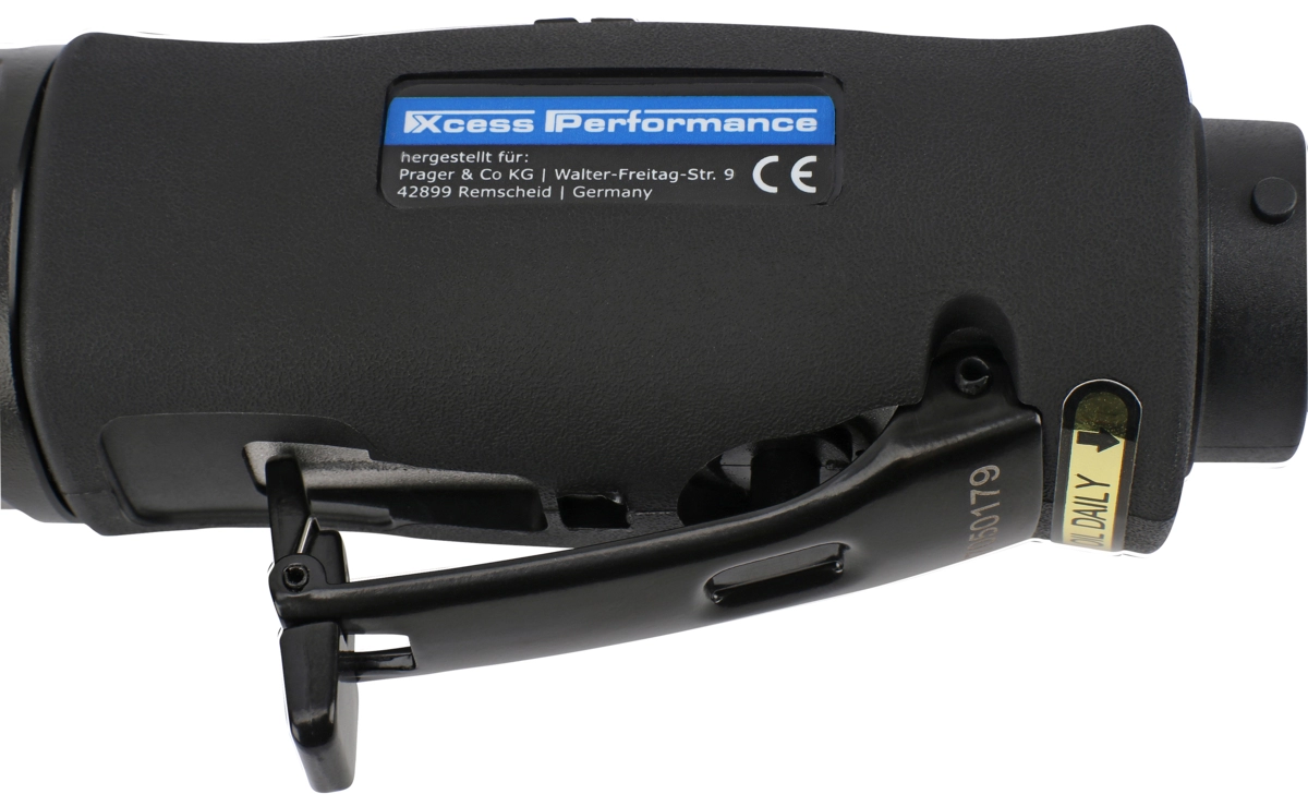 Découpeuse à air comprimé, moteur 1 HP, tête extra plate
