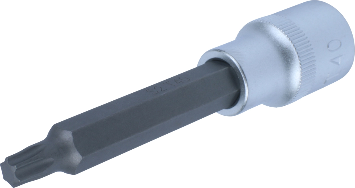 Bit-Stecknuss, 1/2", T-Profil T40x100 mm