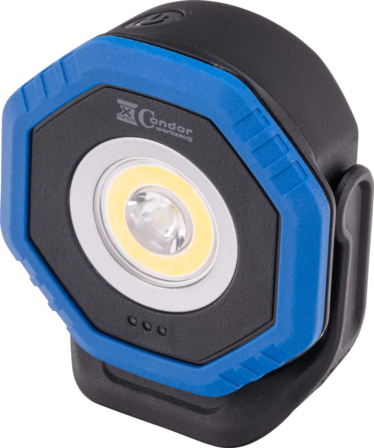 Ficklampa, trådlös laddning, COB-LED "Twin Beam 2-in-1"