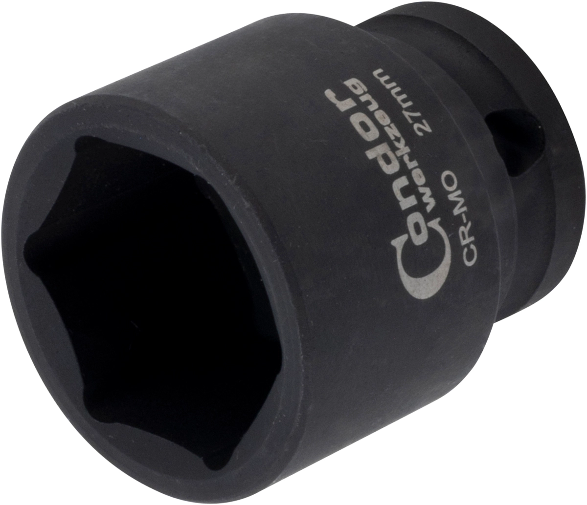 Kraft-Stecknuss, 1/2", 6-kant 27 mm