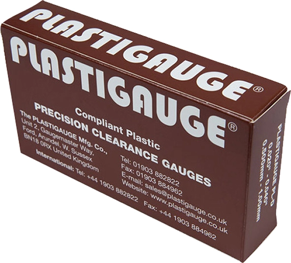 Precision Frigångsmätare Plastigauge®, brun, 5 delar.