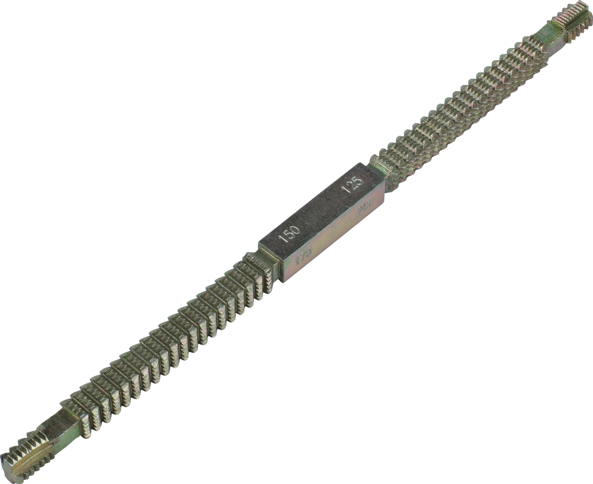 Gewindefeile, 230 mm, innen/aussen, metrisch 0.80-3.00