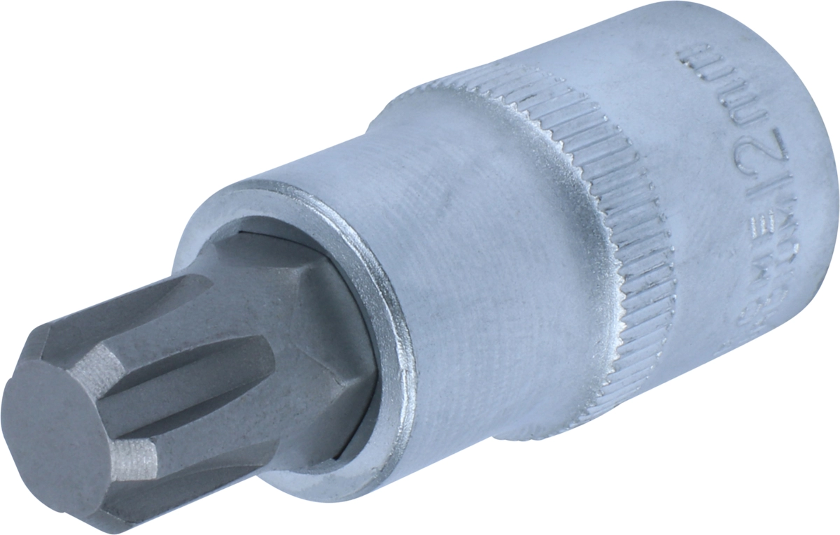 Socket Bit, 1/2", ribe-profile M12x55 mm