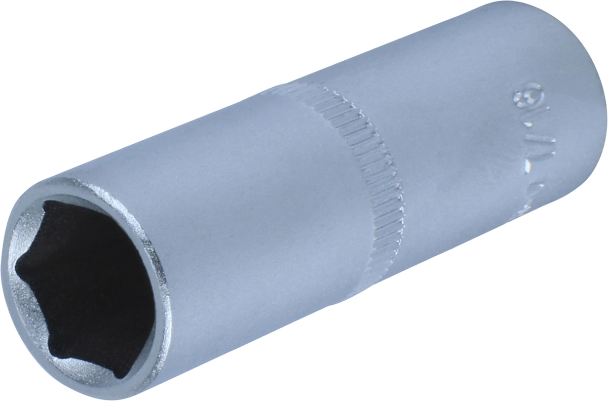 Douille, 1/4", hexagonale, 7/16", profonde