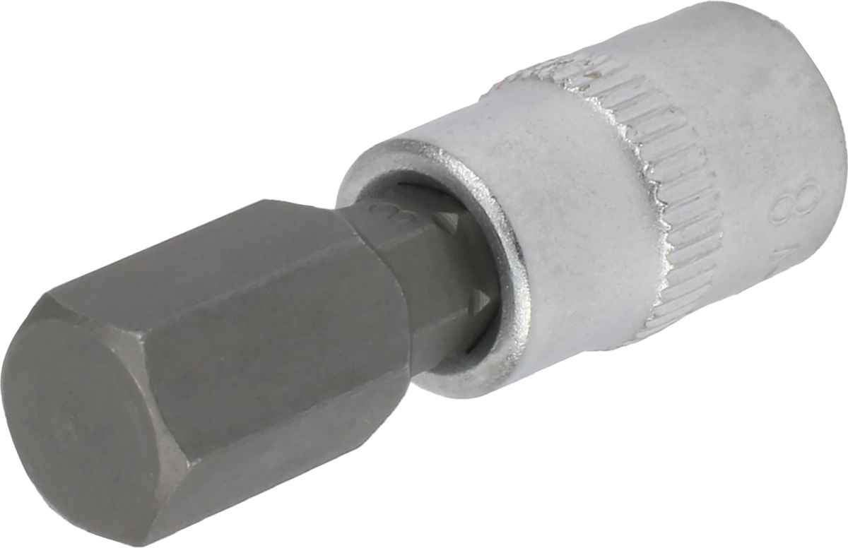 Bit-Stecknuss, 1/4", Innensechskant 10x37 mm