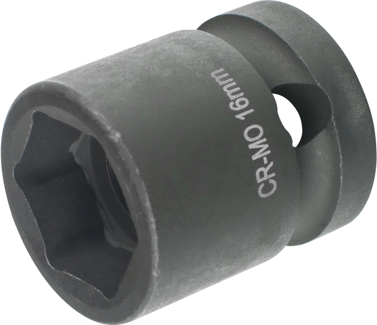 Bussole impact 1/2", extra corte, esagonali 16 mm