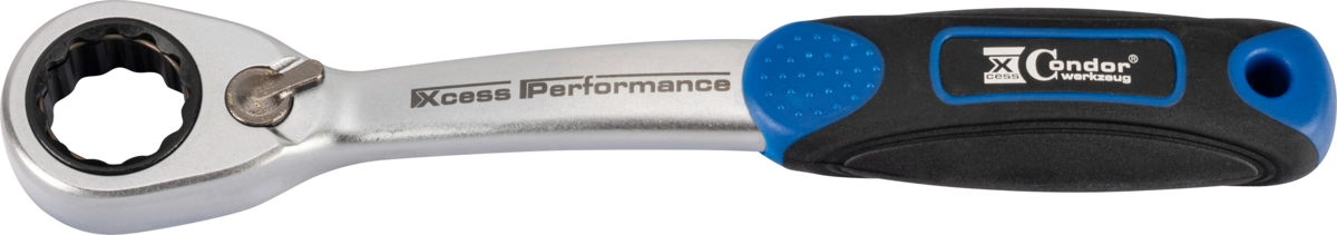 Cricchetto reversibile, go-through 19 mm, 60 denti