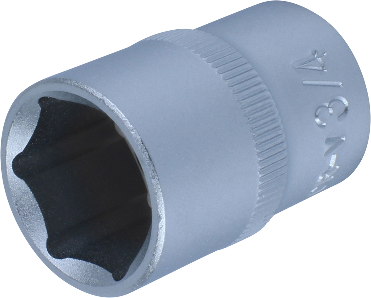 Stecknuss, 1/2", 6-kant zöllig 3/4"