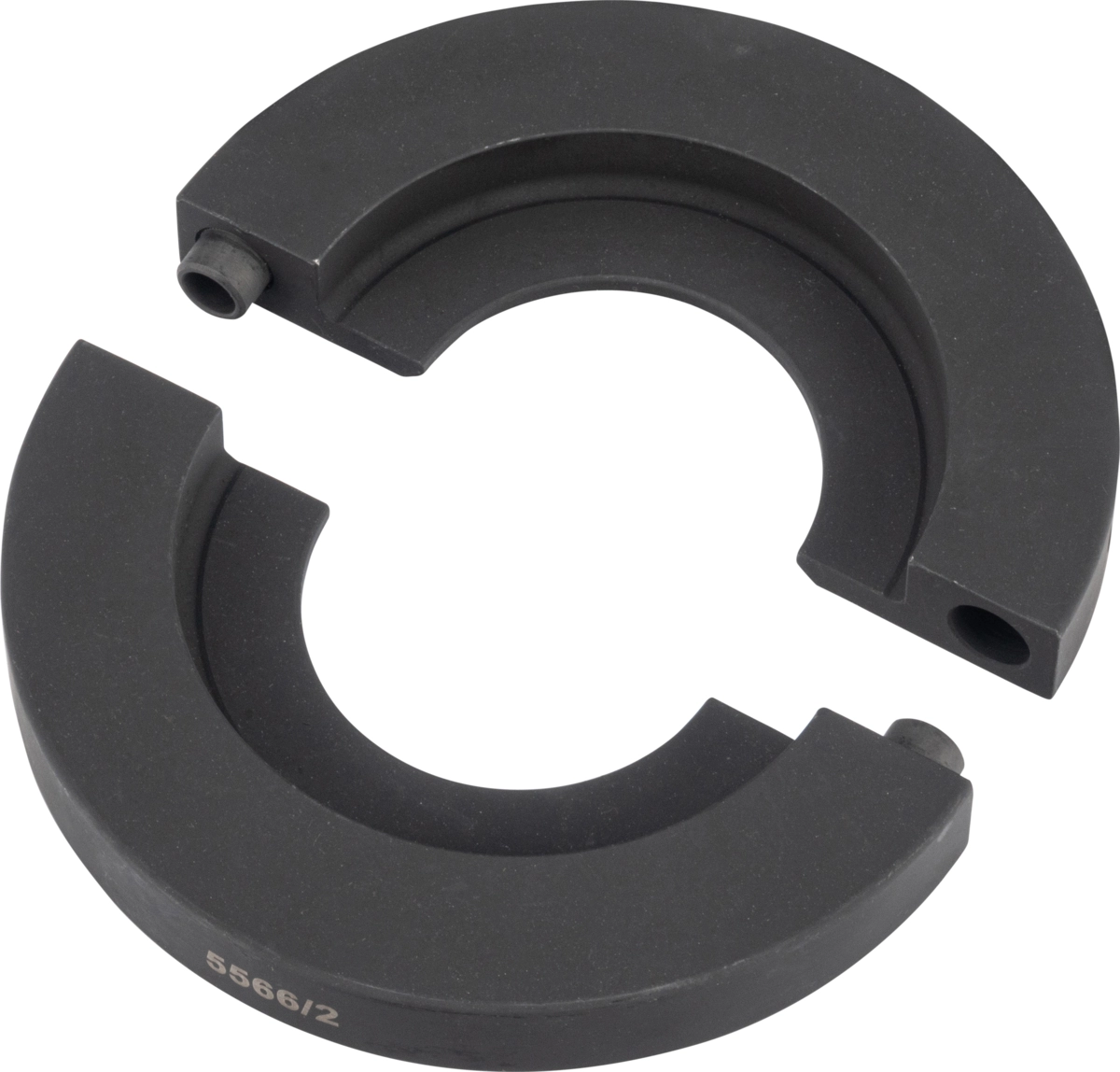 Half Moon Pair, assembly, black, 66 mm