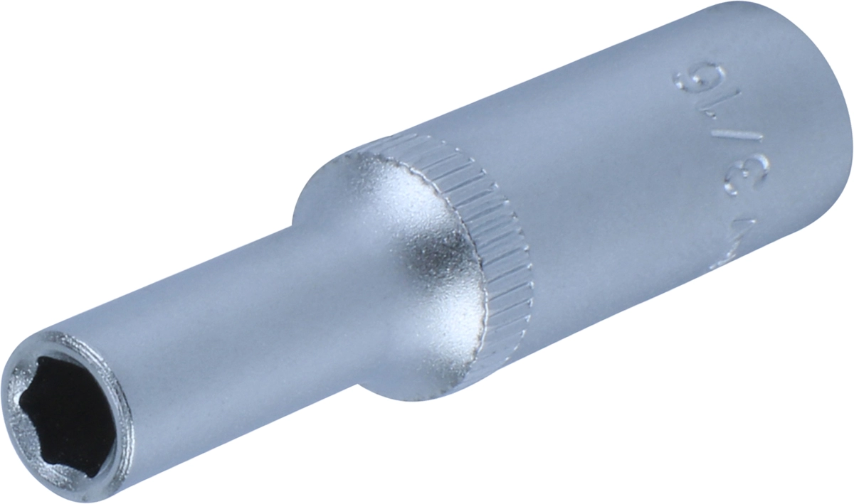 Bussole esagonali prolungate da 1/4" in pollici 3/16"