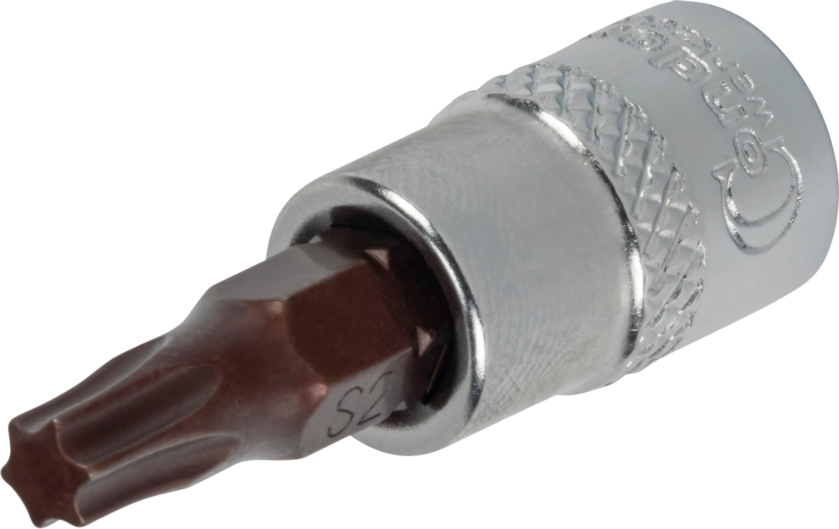 Bussola con inserto Torx 1/4" T27x37 mm
