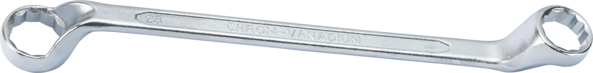 Double End Ring Spanner, 25x28 mm