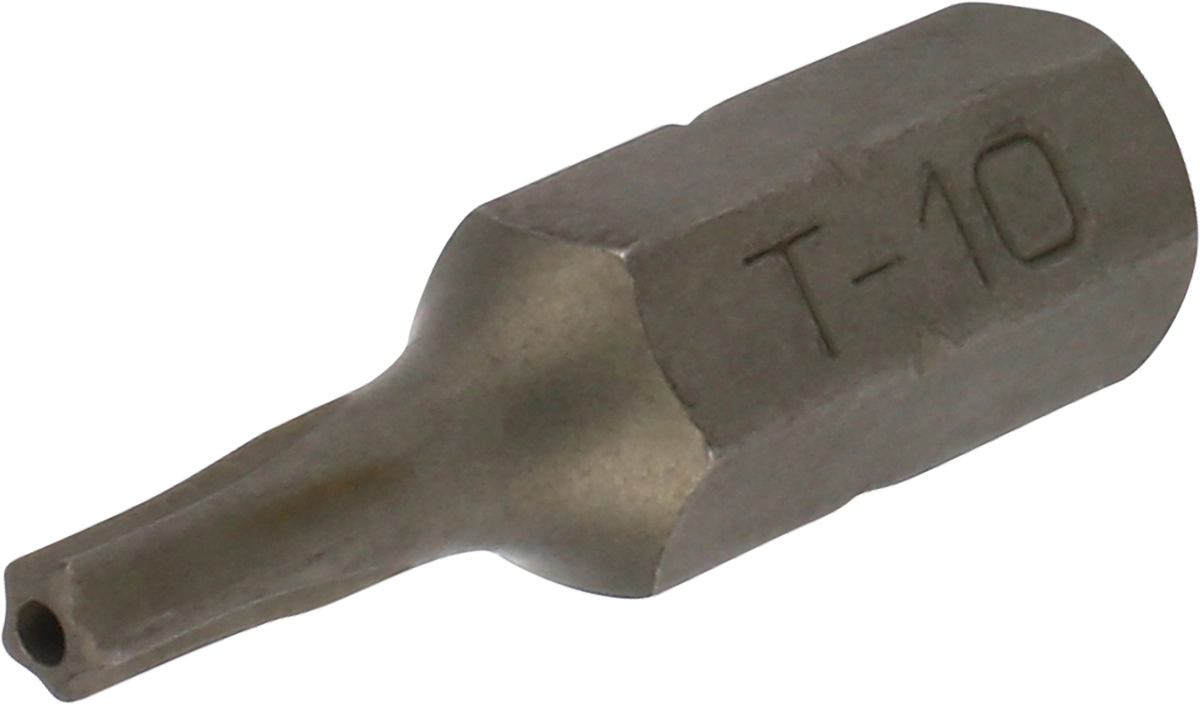 Bit, 1/4" 6-kant, Fünfstern SLB TS10x25 mm
