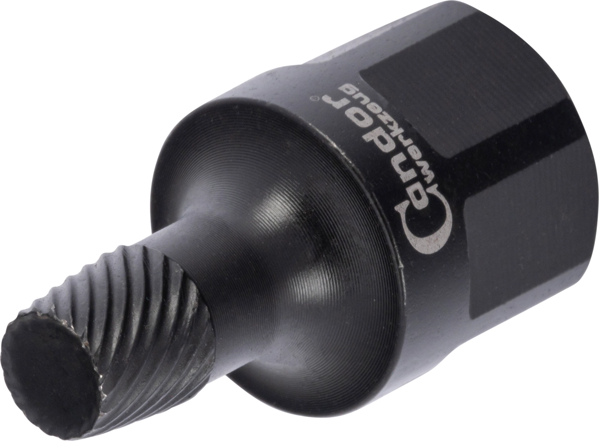 Ausdreh-Stecknuss, 1/2", Spiral-Profil ø 10 mm