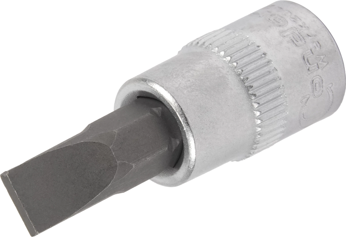 Bit-Stecknuss, 1/4", Schlitz 7x37 mm