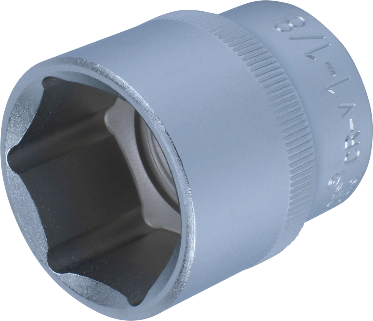 Stecknuss, 1/2", 6-kant zöllig 1.1/8"