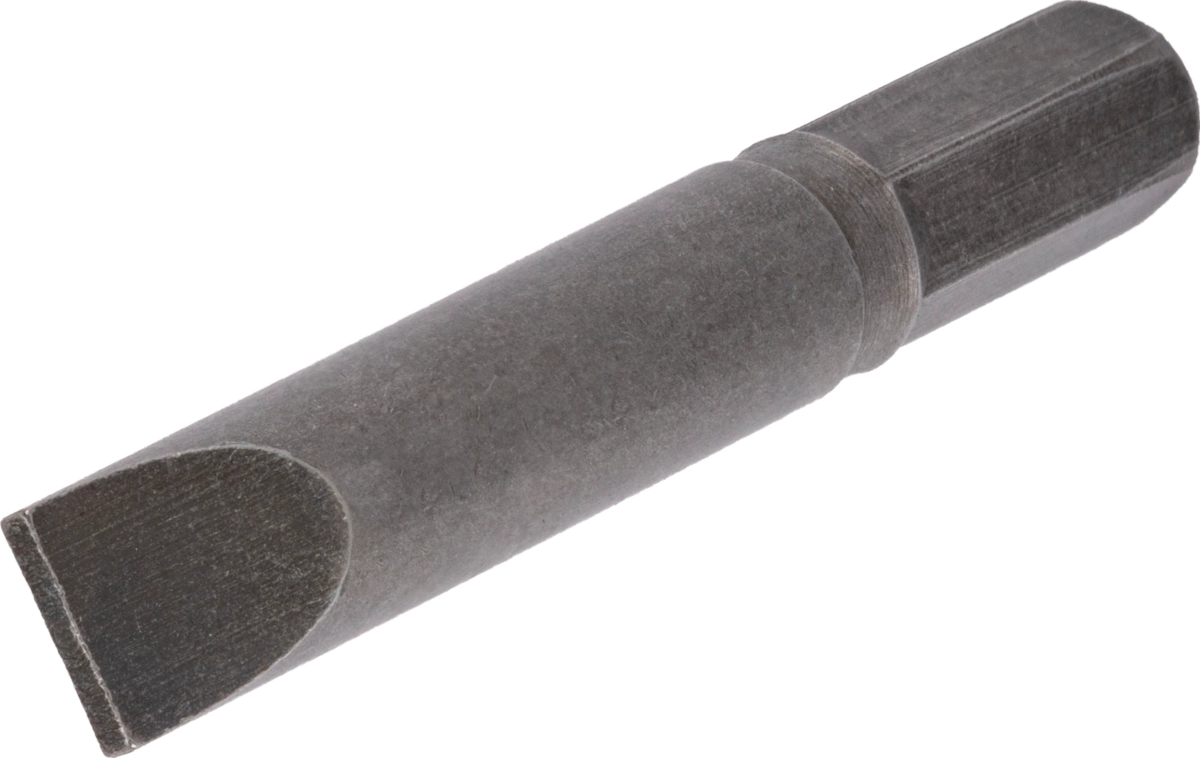 Bit, 8 mm hex, plain slot 10x65 mm