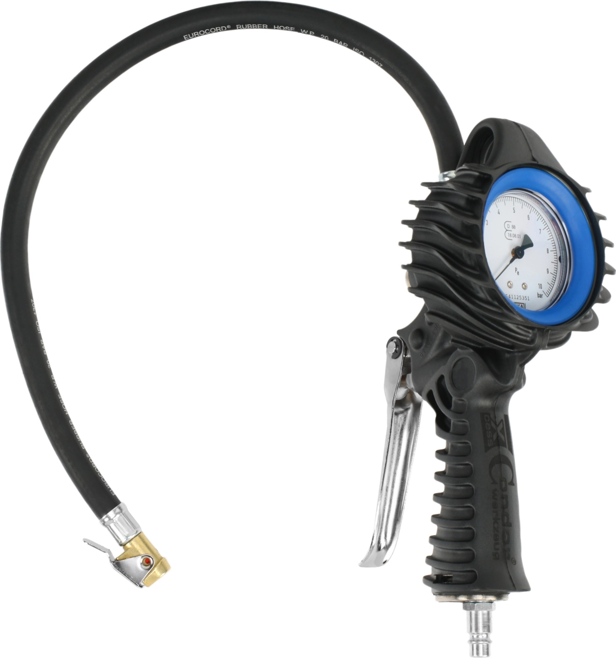 Air Inflator with Gauge, calibrated