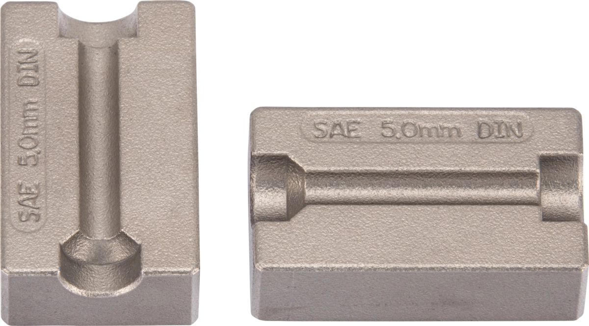 Clamping Jaw, 2 pcs., for ø 5.00 mm