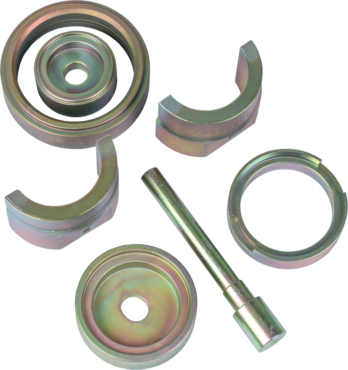 Druckstücksatz für Silentlager ø 50 / 51 mm, Vorderachse / Hinterachse