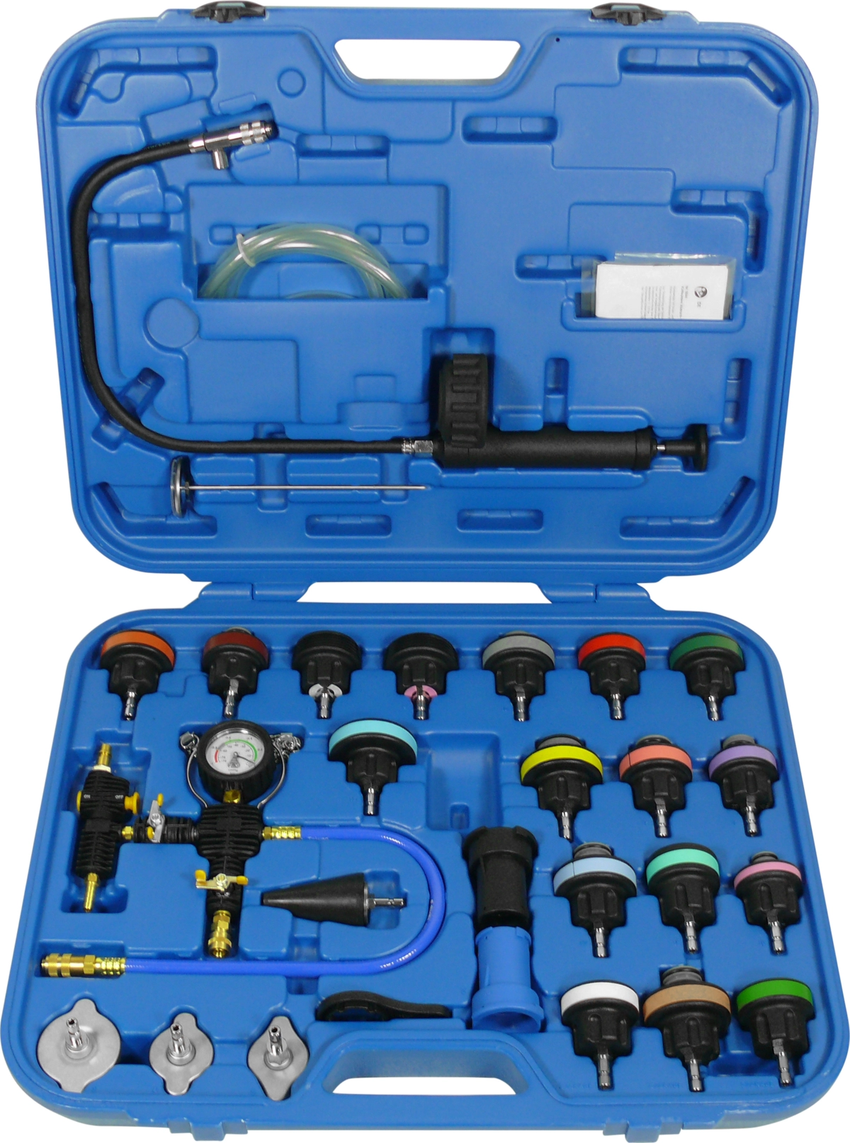 Pressure Tester and Refill Tool for Radiators