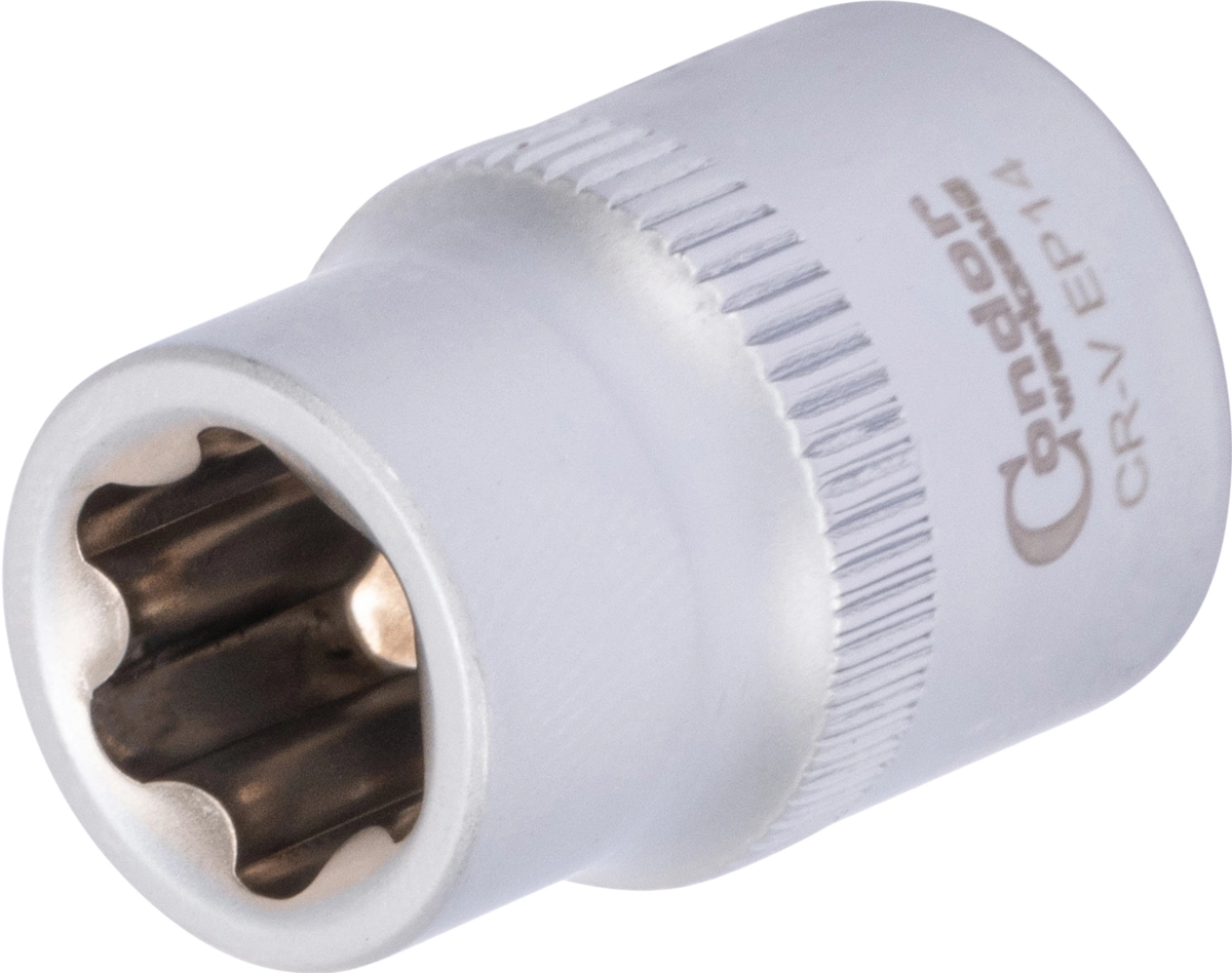 Hylsa, 3/8", E-Plus-Profil EP14